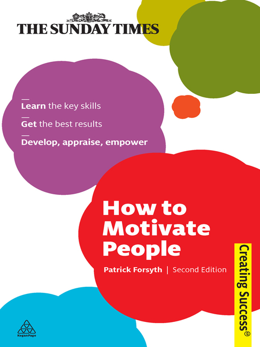 Title details for How to Motivate People by Patrick Forsyth - Wait list